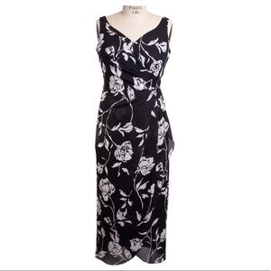 David Warren Floral Dress